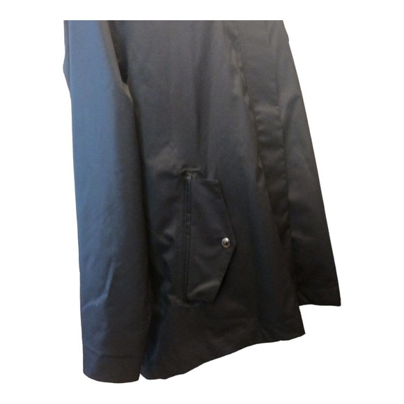 Athleta Sutro Jacket Women's Black Size XL Hooded Full Zip Raincoat Lightweight - Picture 5 of 13
